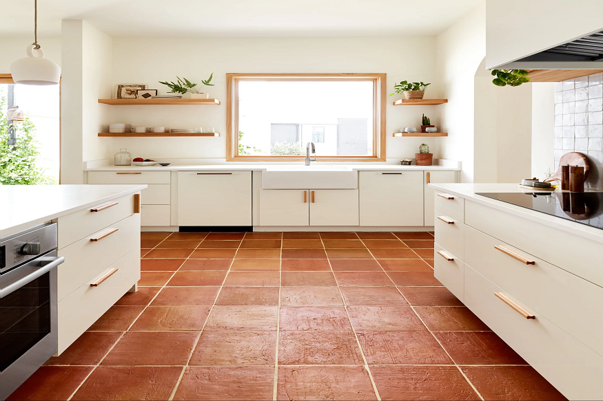Terracotta kitchen tile